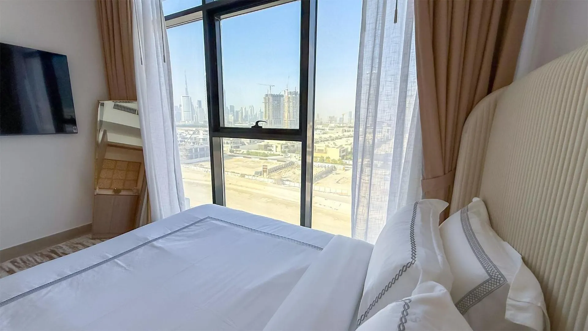 Luxurioeser Aufenthalt Mit Blick Auf Den Burj Khalifa Dubai 0*,